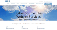 Desktop Screenshot of highersourcesites.com