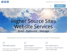 Tablet Screenshot of highersourcesites.com